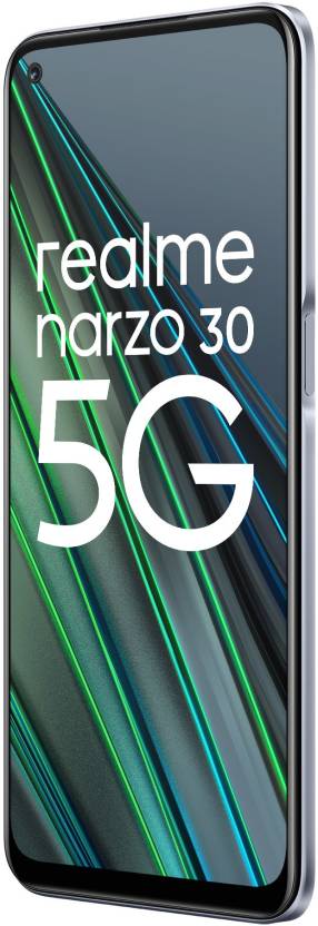 Смартфон realme narzo 30 5G 4/128 ГБ серебристый