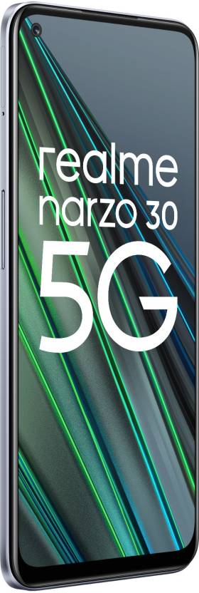 Смартфон realme narzo 30 5G 4/128 ГБ серебристый