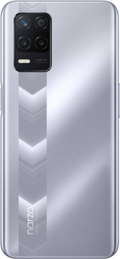Смартфон realme narzo 30 5G 4/128 ГБ серебристый