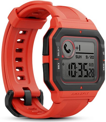 Смарт-часы Amazfit Neo оранжевый с оранжевым ремешком