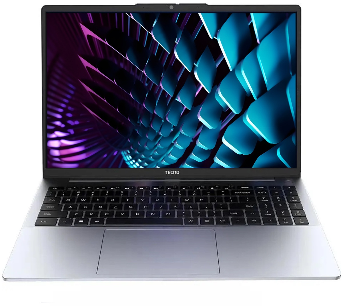 16" Ноутбук Tecno Megabook K16S  серебристый 