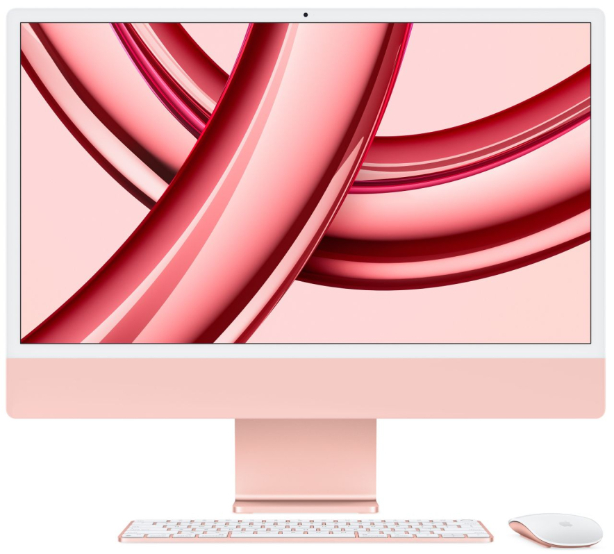 Моноблок Apple iMac 24 M3/8/256 ГБ розовый MQRD3ZP/A