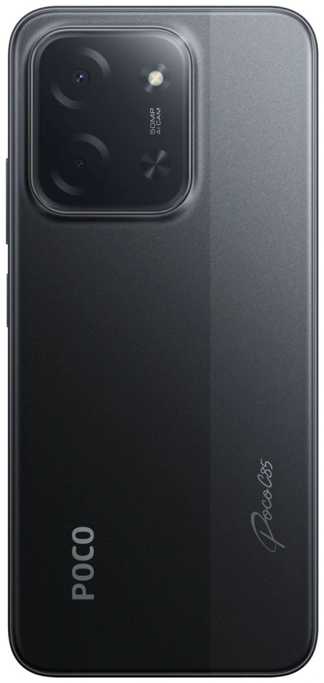 Смартфон Poco C85 6/128 ГБ черный