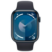 Смарт-часы Apple Watch Series 9 41mm черный с черным ремешком