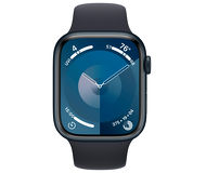 Смарт-часы Apple Watch Series 9 41mm черный с черным ремешком