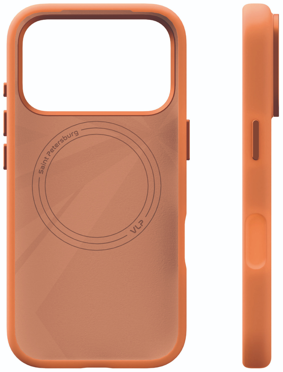 Чехол для смартфона VLP Aster Pro Case Apple iPhone 17 Pro MagSafe оранжевый