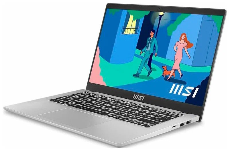 15,6" Ноутбук MSI Modern 15 B11M-002RU серебристый 