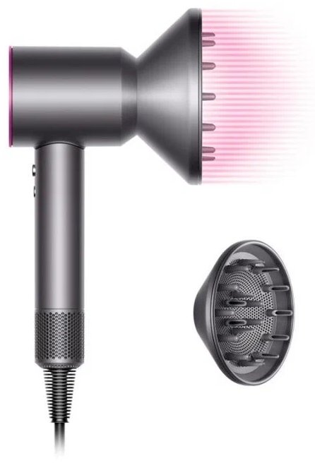 Фен Dyson Supersonic HD08 никель/фуксия