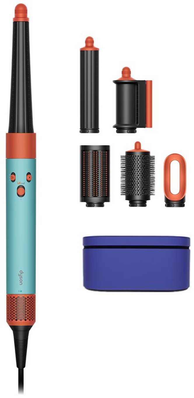 Стайлер Dyson Airwrap i.d. Long Multi Hair HS08 бирюзовый/топаз