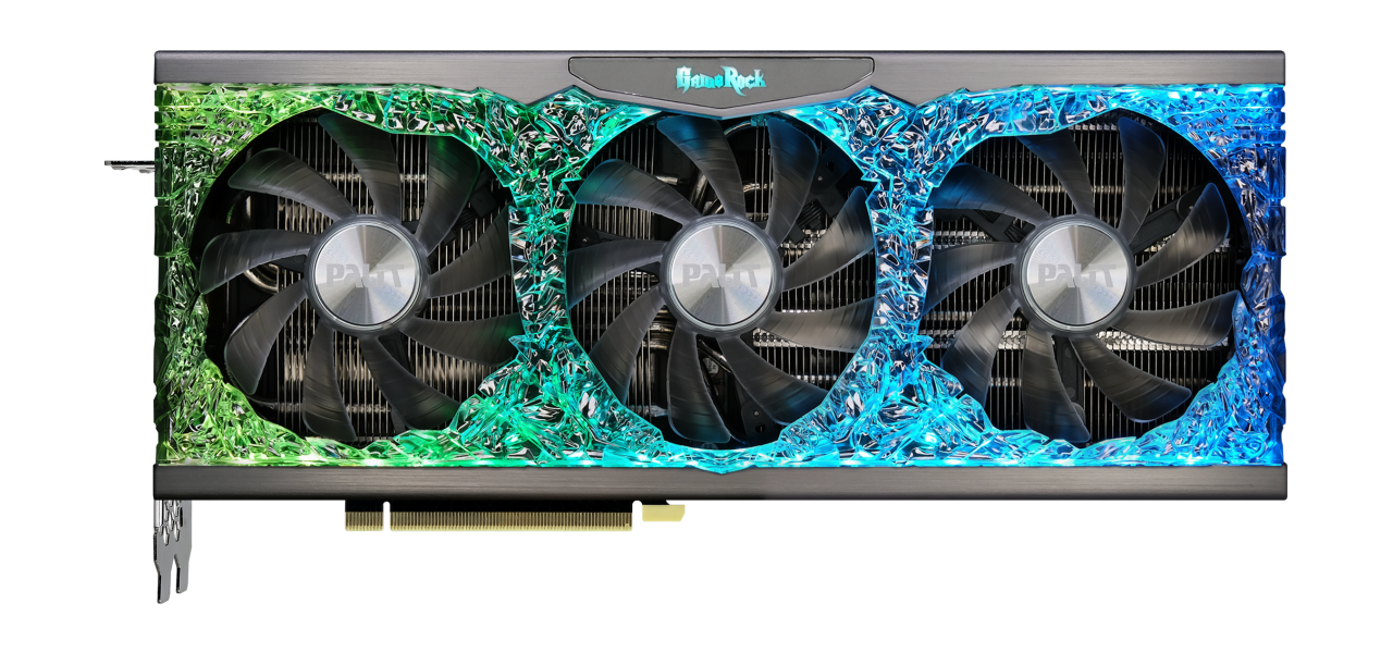 Видеокарта Palit NVIDIA GeForce RTX 3070 Ti GameRock 8GB