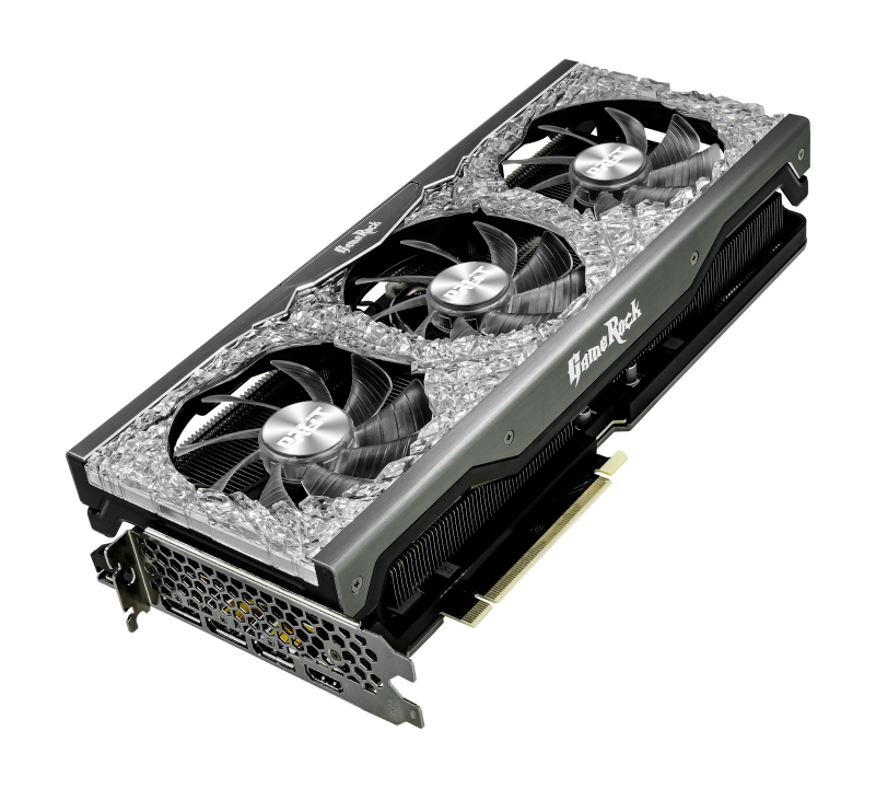 Видеокарта Palit NVIDIA GeForce RTX 3070 Ti GameRock 8GB