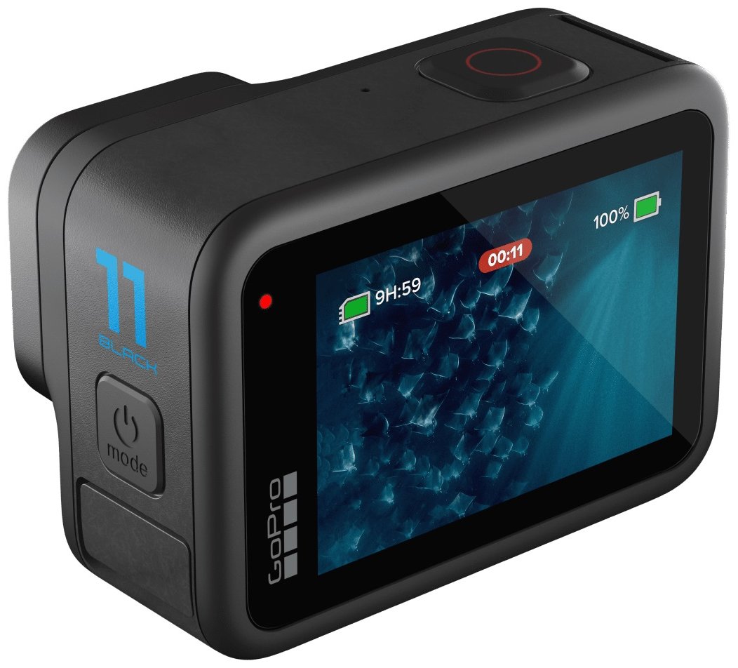 Экшн-камера GoPro HERO 11 Black Edition черный