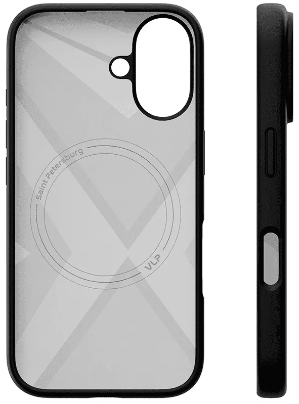 Чехол для смартфона VLP Aster Case Apple iPhone 16 MagSafe черный