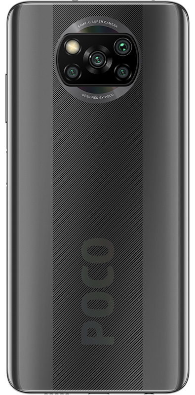 Смартфон Xiaomi Poco X3 NFC 6/128 Гб серый