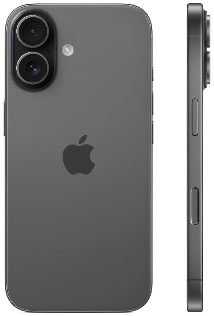 Смартфон Apple iPhone 17 256 ГБ черный, без RuStore