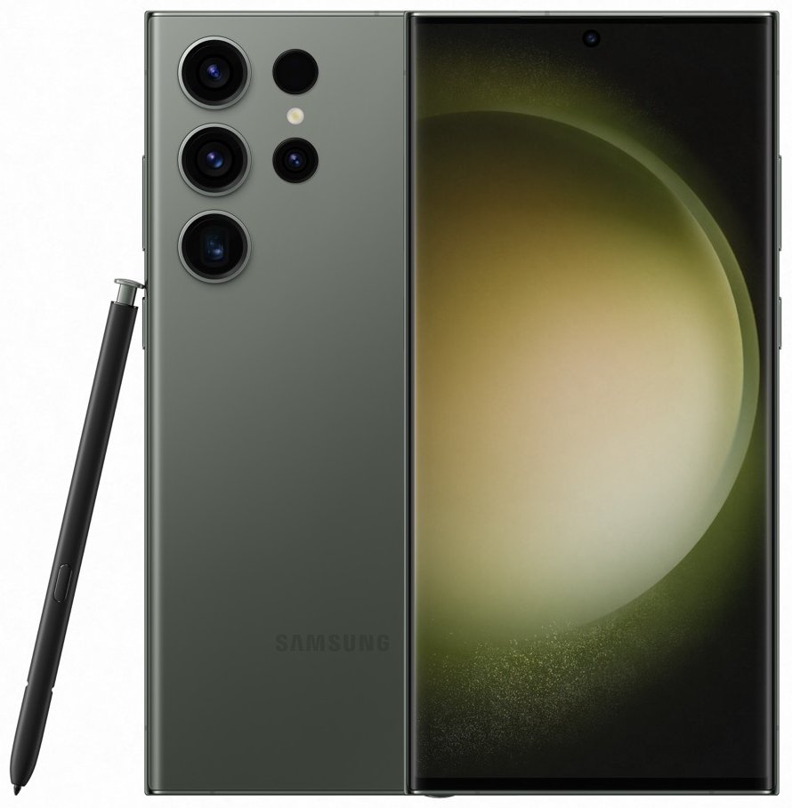 Смартфон Samsung Galaxy S23 Ultra 12/512 ГБ зеленый