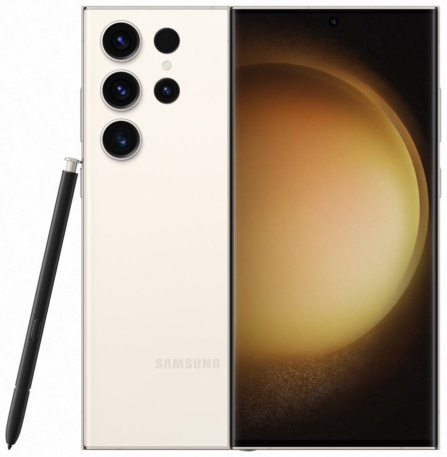 Смартфон Samsung Galaxy S23 Ultra 12/1000 ГБ бежевый