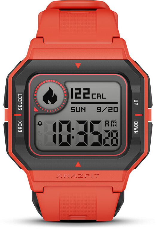 Смарт-часы Amazfit Neo оранжевый с оранжевым ремешком