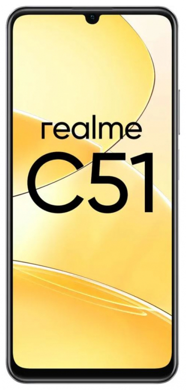 Смартфон realme C51 4/128 ГБ черный