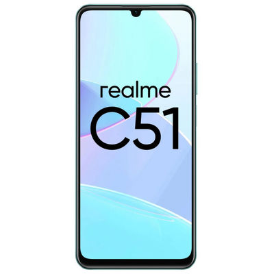 Смартфон realme C51 4/128 ГБ зеленый