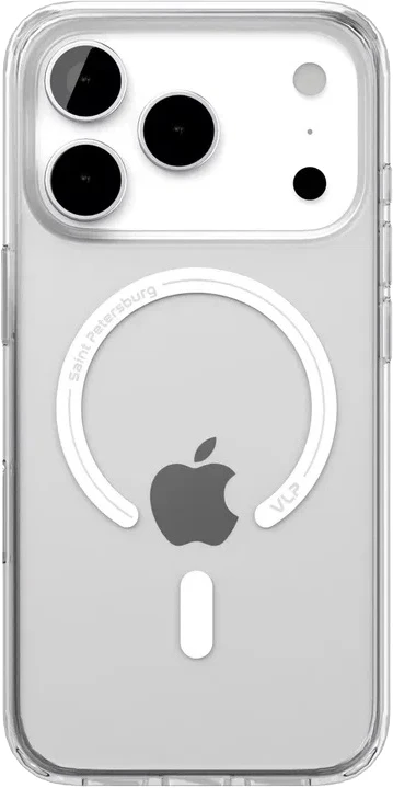 Чехол для смартфона VLP Diamond Case Apple iPhone 17 Pro MagSafe прозрачный