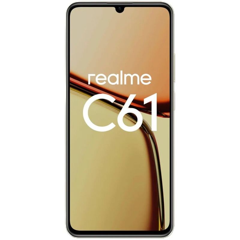 Смартфон Realme C61 6/128 ГБ золотистый