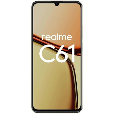 Смартфон Realme C61 8/256 ГБ золотистый