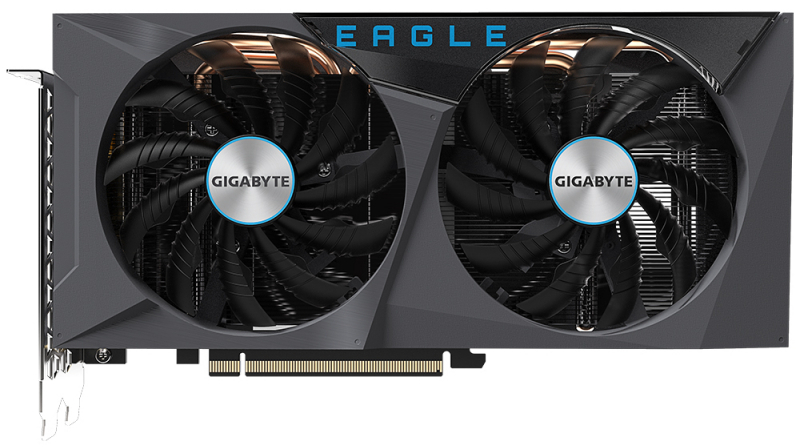Видеокарта GIGABYTE GeForce RTX 3060Ti EAGLE OC (LHR) 8GB