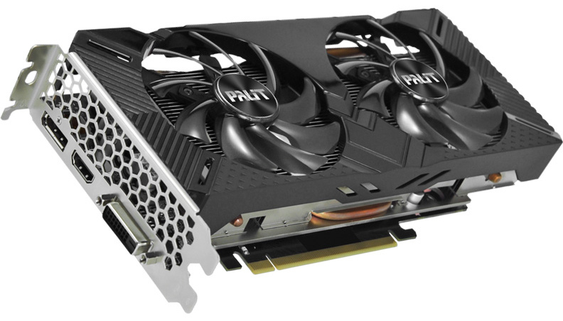 Видеокарта Palit NVIDIA GeForce RTX 2060 Dual 6GB