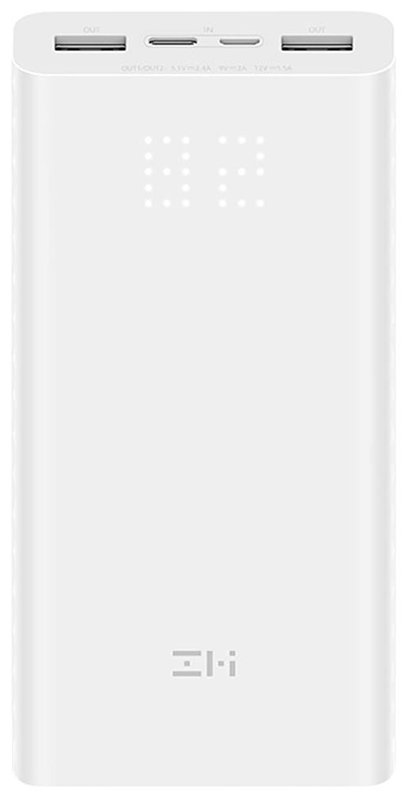 Портативный аккумулятор Xiaomi ZMI AURA QB821 Power Bank 20000 mAh