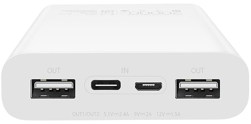 Портативный аккумулятор Xiaomi ZMI AURA QB821 Power Bank 20000 mAh