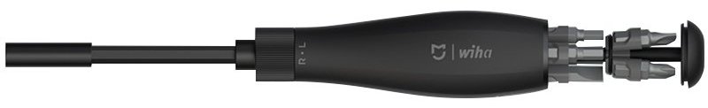 Отвертка с храповым механизмом Xiaomi Mi x Wiha Precision Screwdriver 8-в-1 BHR4007GL (MJJLLSD001QW)