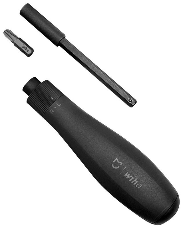 Отвертка с храповым механизмом Xiaomi Mi x Wiha Precision Screwdriver 8-в-1 BHR4007GL (MJJLLSD001QW)