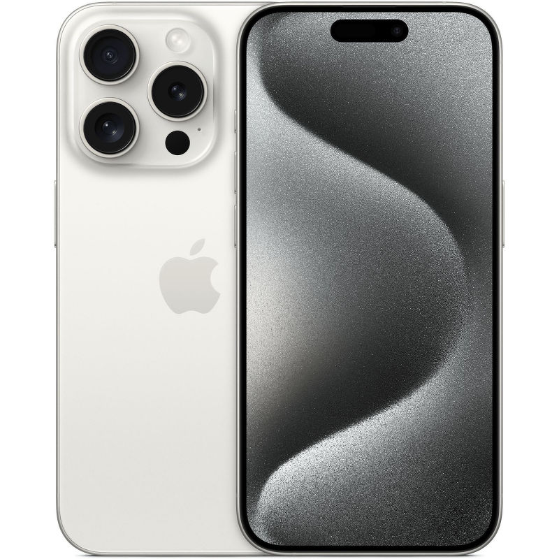 Смартфон Apple iPhone 15 Pro 256 ГБ белый титан