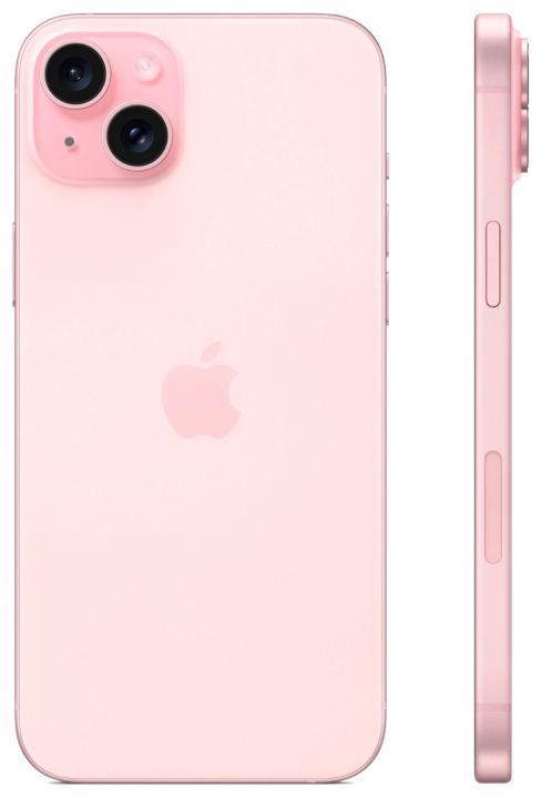 Смартфон Apple iPhone 15 Plus 128 ГБ розовый