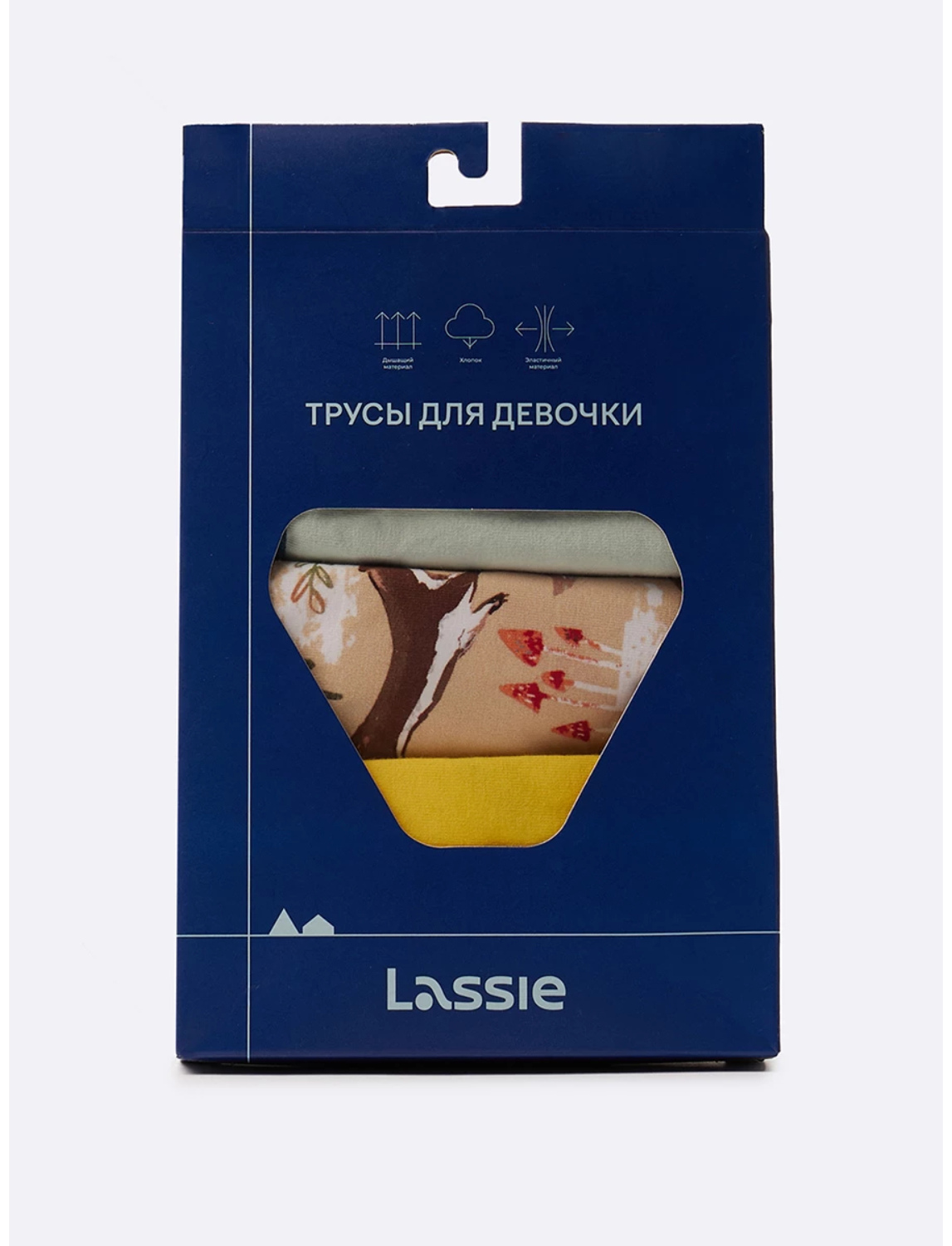 Трусы для девочки, 3 шт. в комплекте, Lukko
