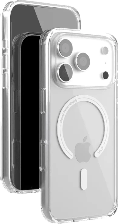 Чехол для смартфона VLP Diamond Case Apple iPhone 17 Pro MagSafe прозрачный